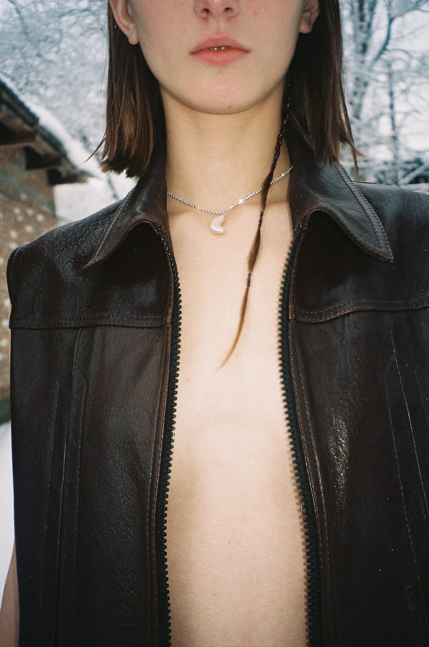 Half Moon Necklace
