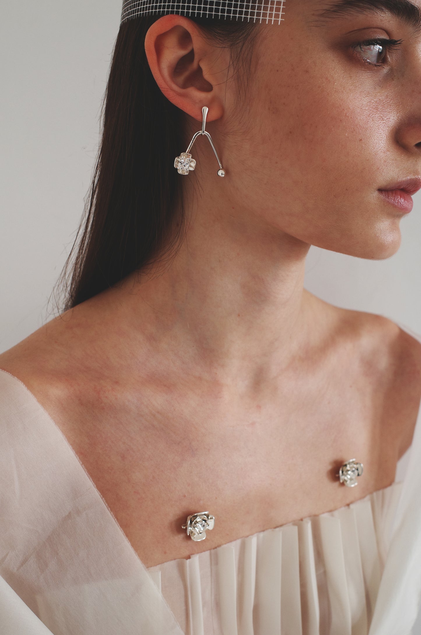 Trillium Diamante Earrings