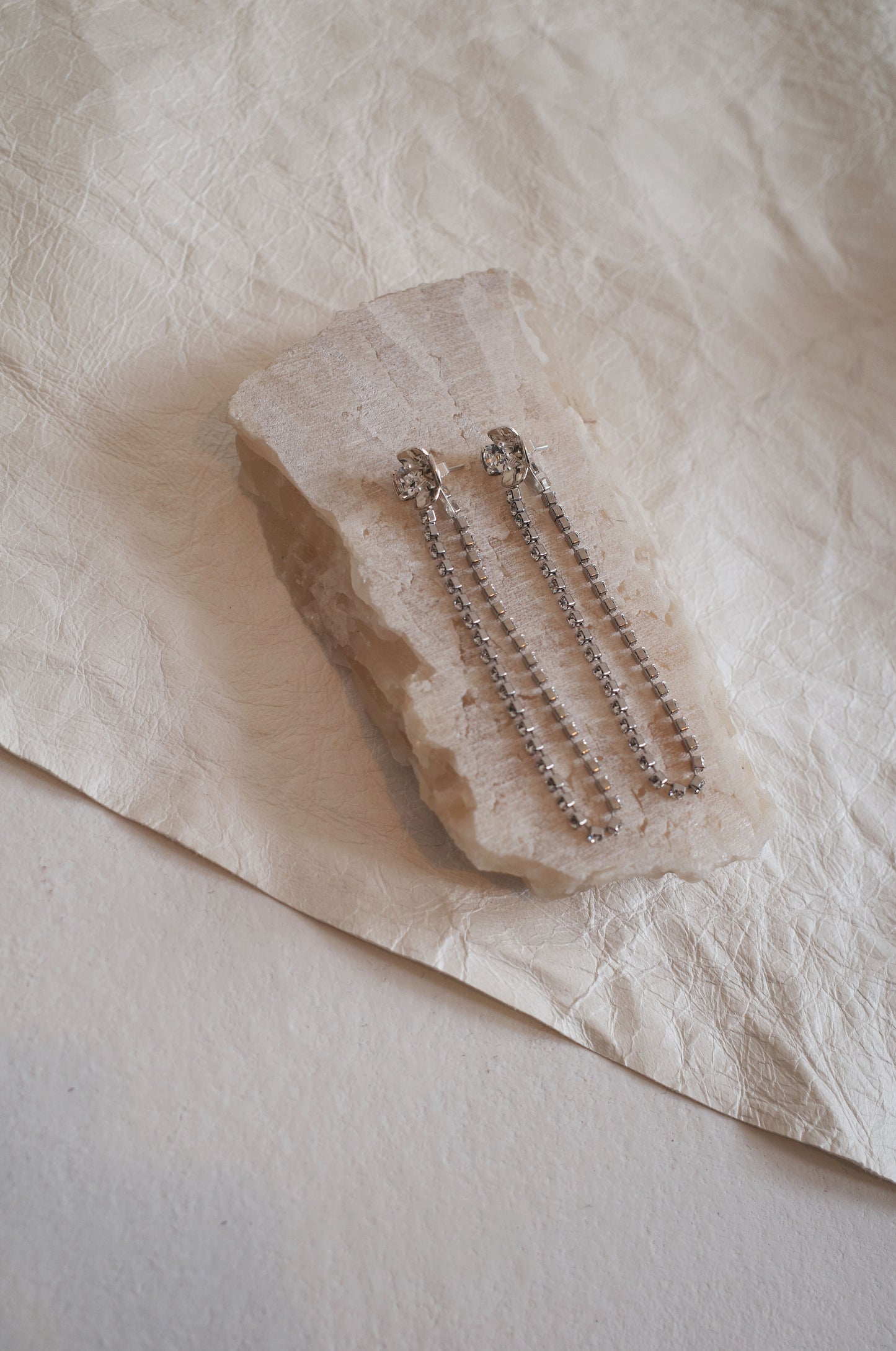 Trillium Drop Earrings, Petite