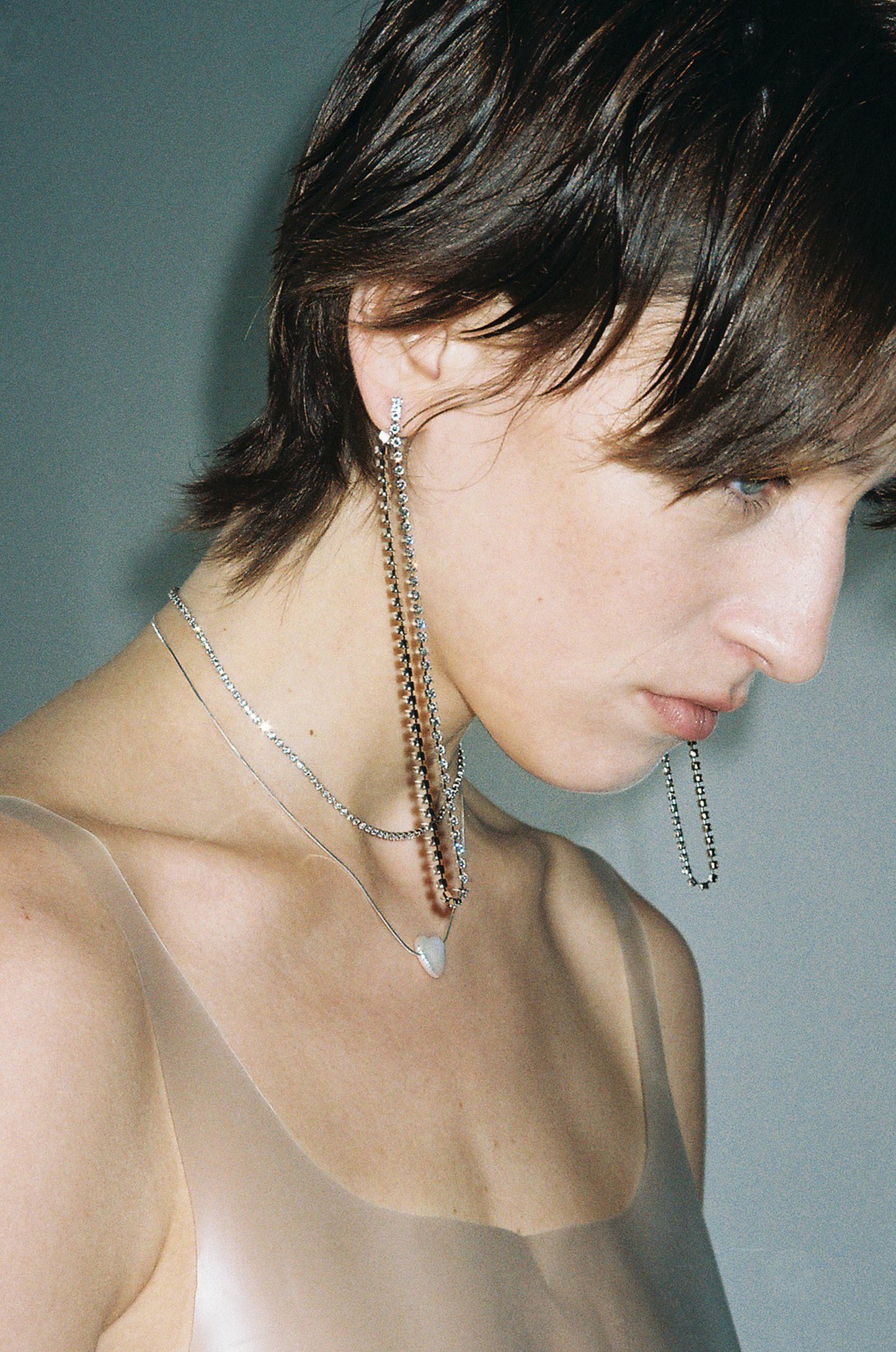 Crystal Drop Earrings