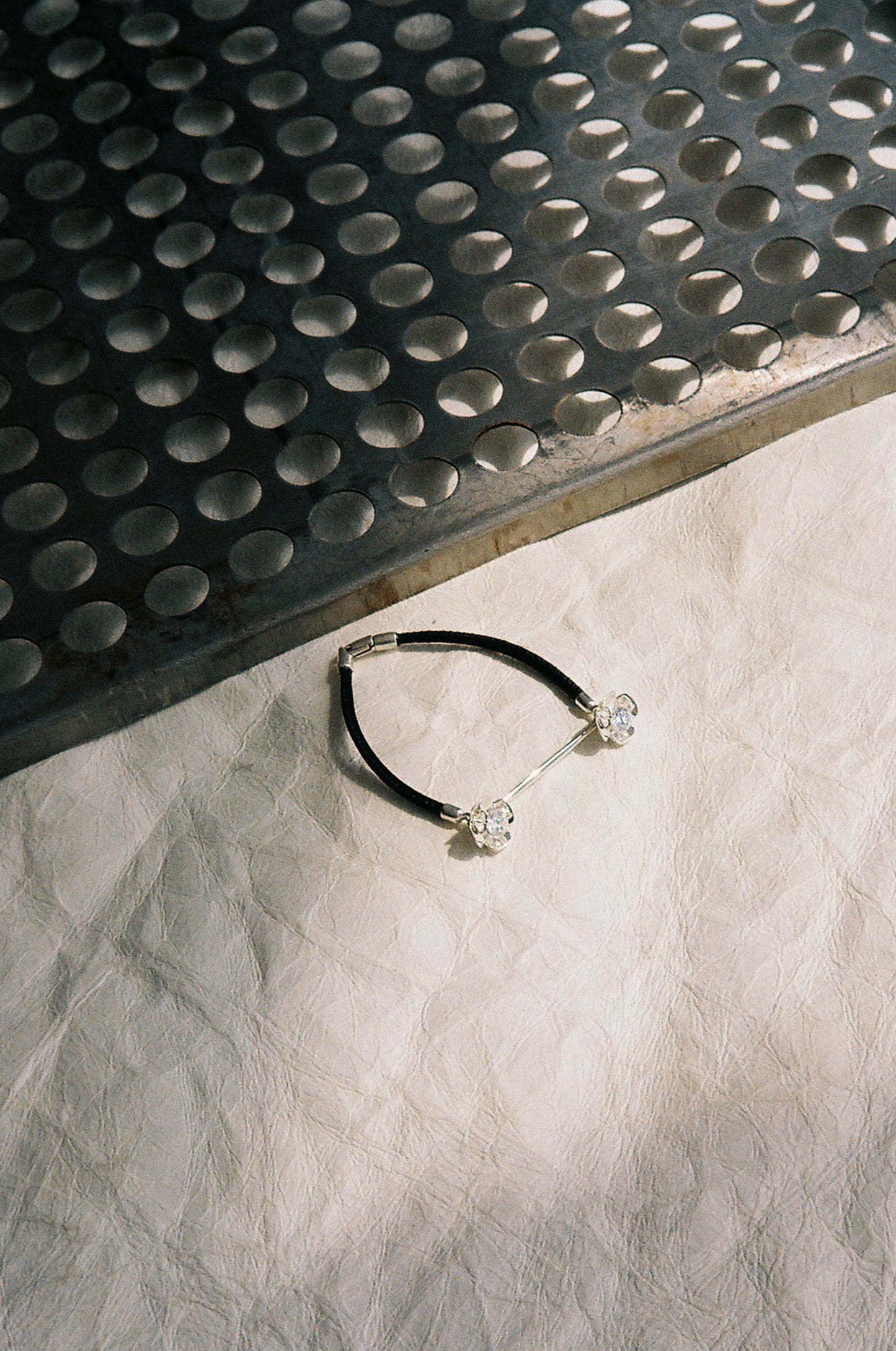 Crystal Flower Dual Bracelet