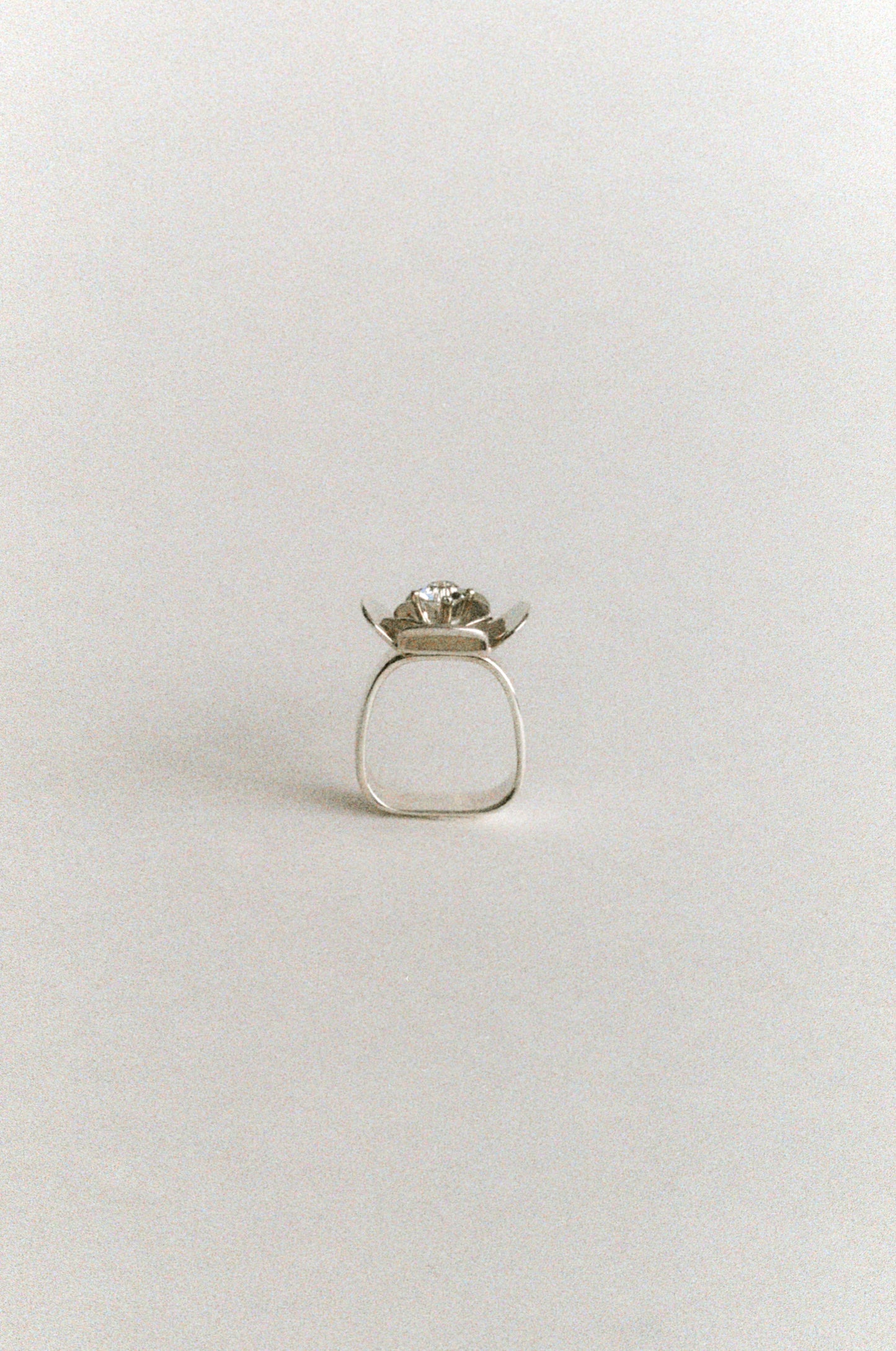 Crystal Flower Ring
