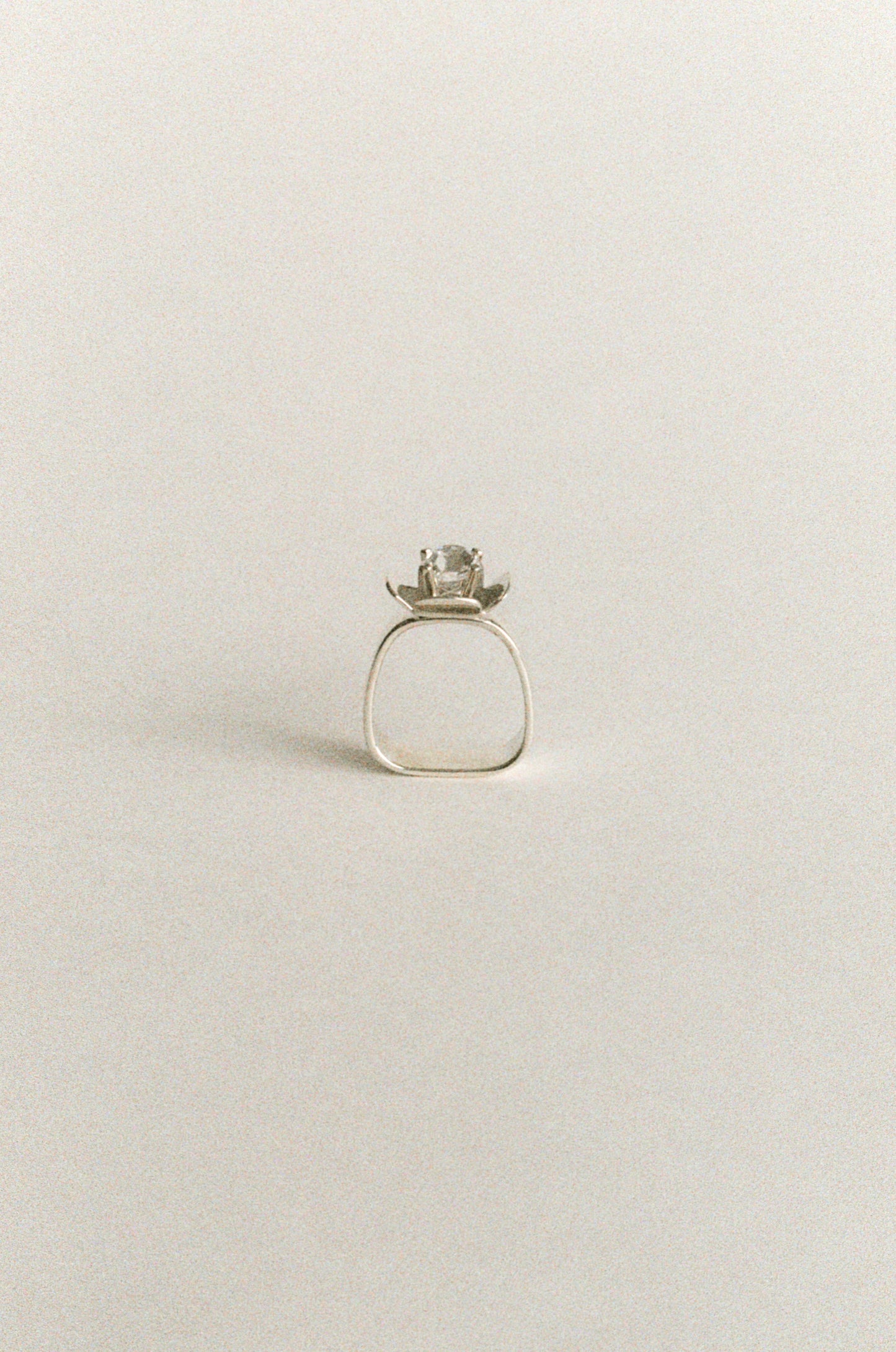 Crystal Flower Ring, Petite