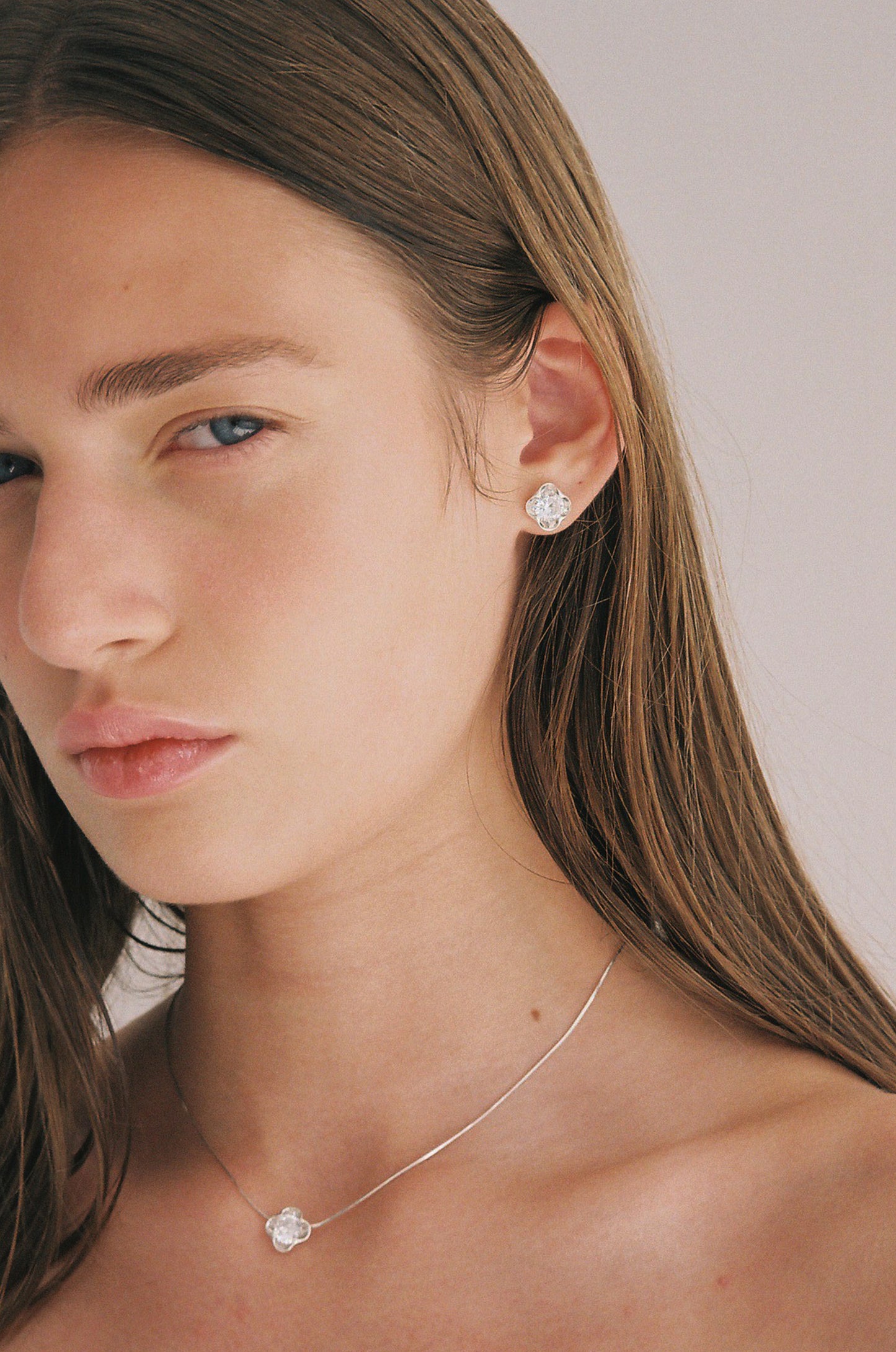 Four-Petal Studs