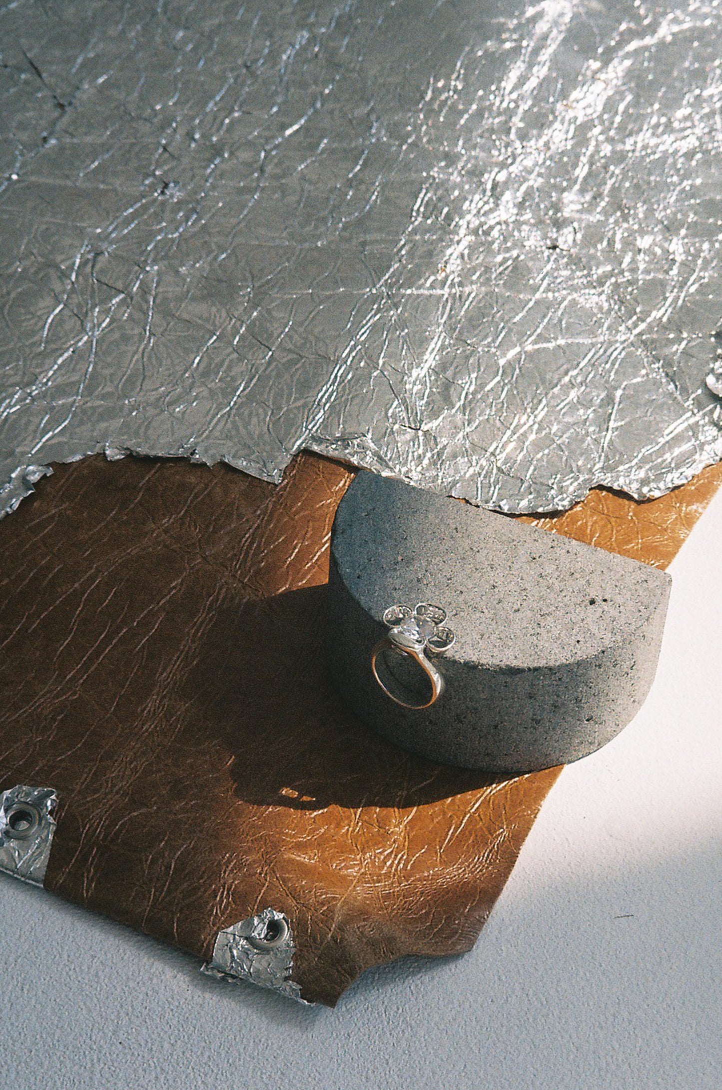 Folded Flower Ring