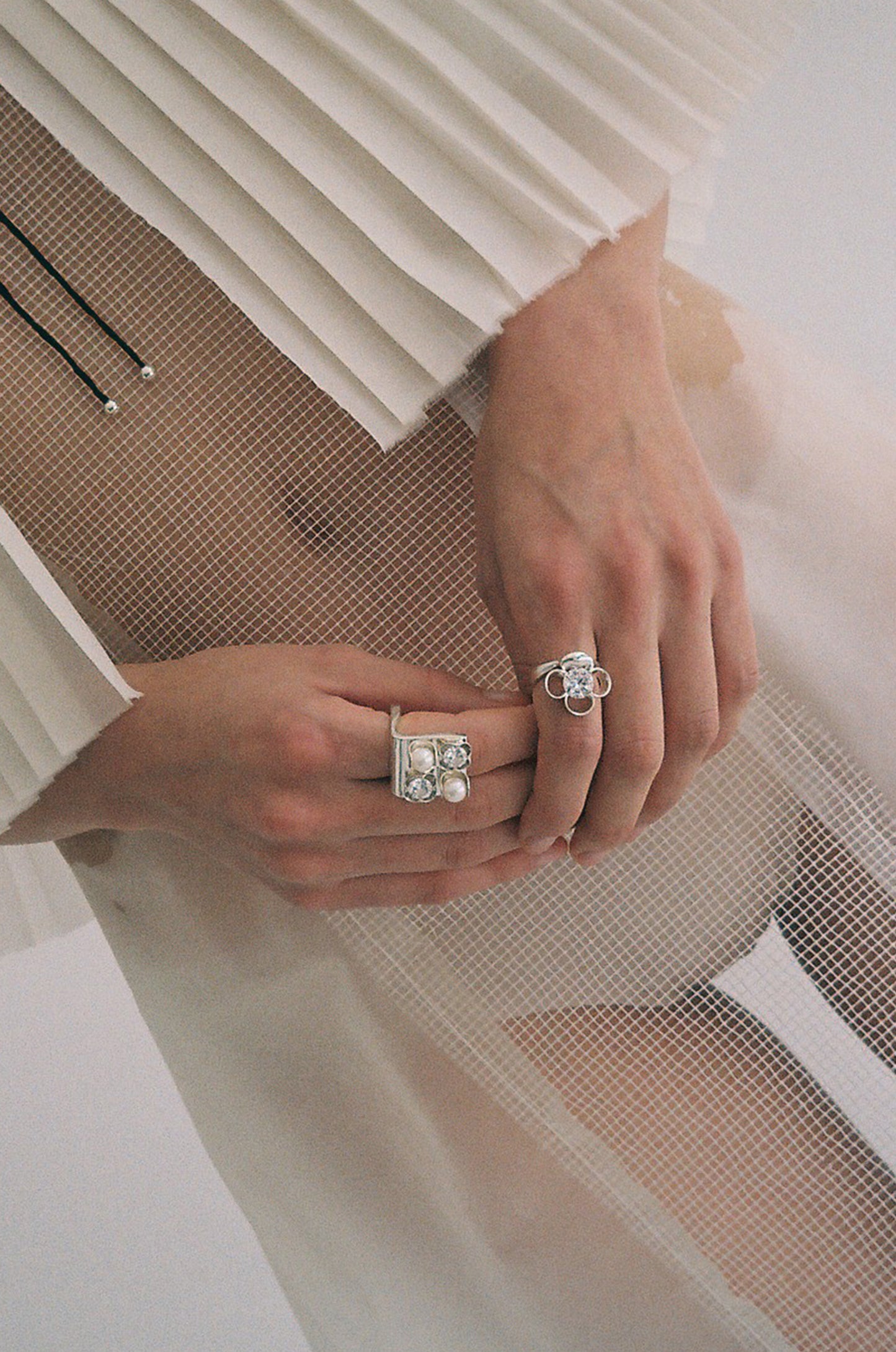 Folded Flower Ring