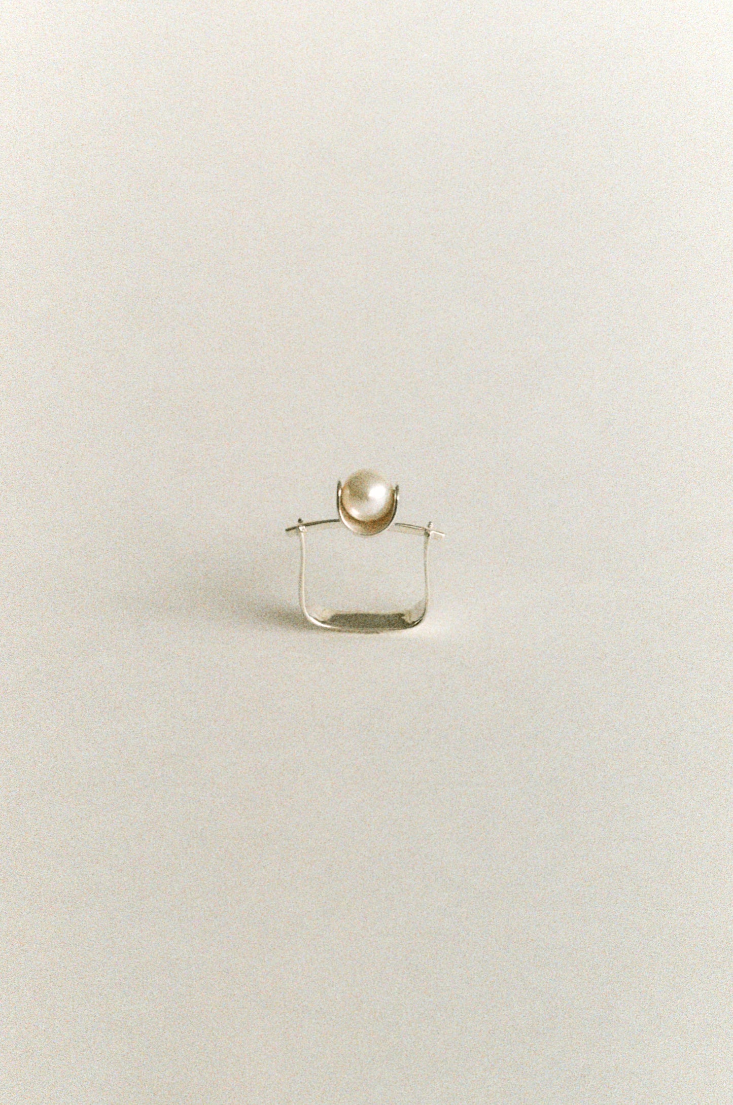 Framed Pearl Ring