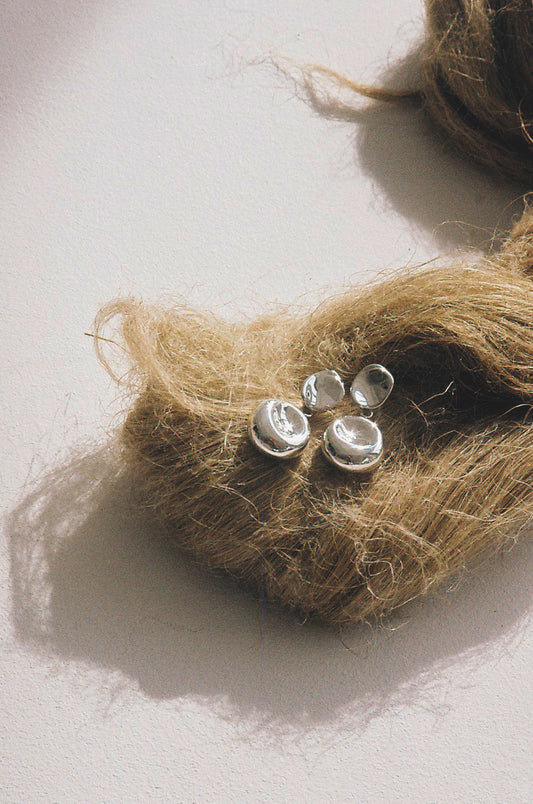 Sculpture 1 Drop Earrings