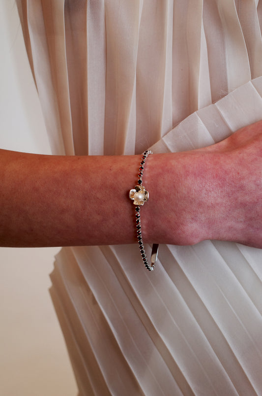Trillium Bracelet, in Enigma Red